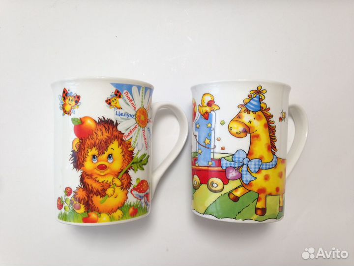 Кружка детская 2 штуки