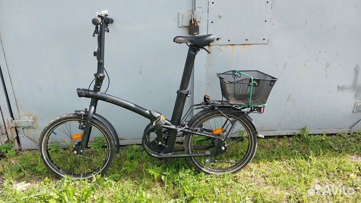 Btwin Tilt 7 складной велосипед ремень