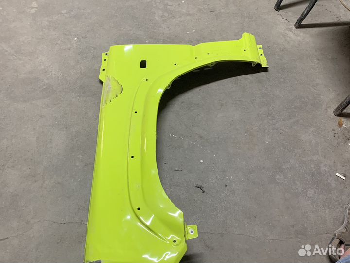 Крыло на Suzuki jimi