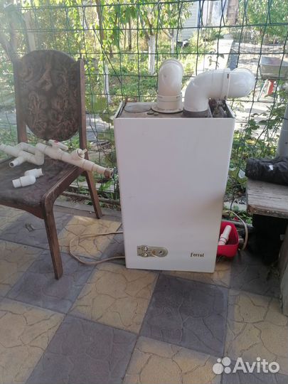 Газовый котел двухконтурный феролли
