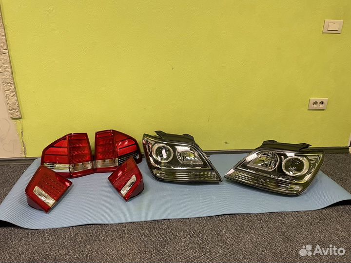 Фонарь задний левый киа мохав