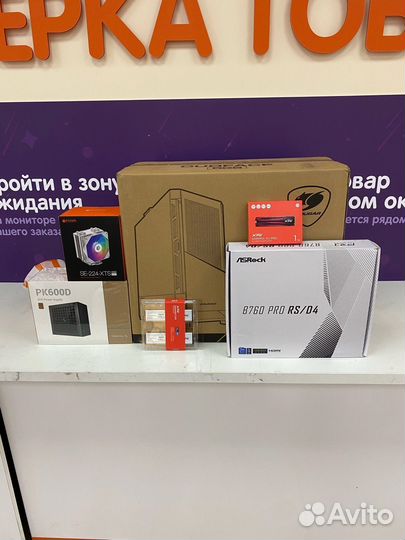 Игровой пк rtx 4060 ti i5-12400f 32 gb