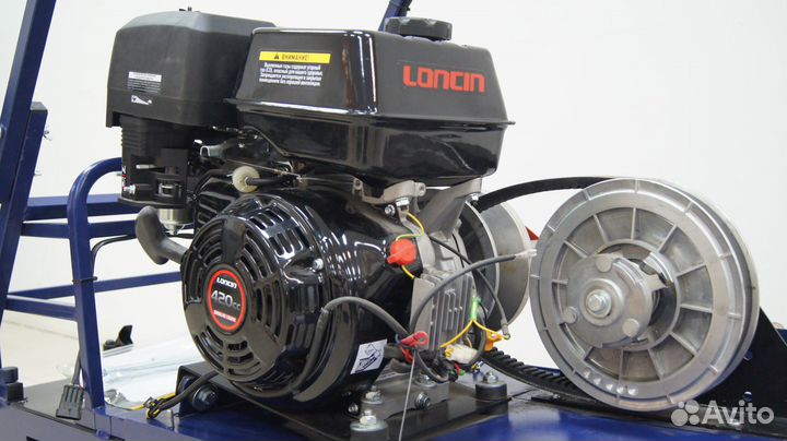 Мотобуксировщик Бурлак М FK 15л.с. разборный