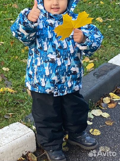 Детская куртка комплект зимный для малчика