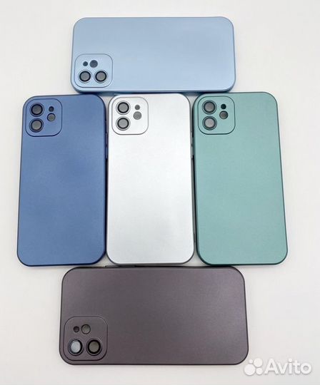 Чехол iPhone со стеклом камеры