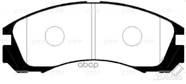 GK0479 колодки дисковые передние Mitsubishi Ga