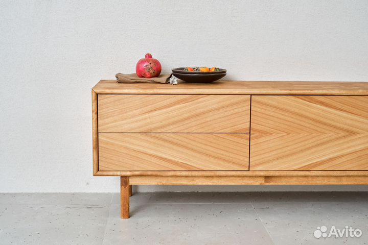 Тумба под тв Kyoto из массива дерева 160х51х40 см