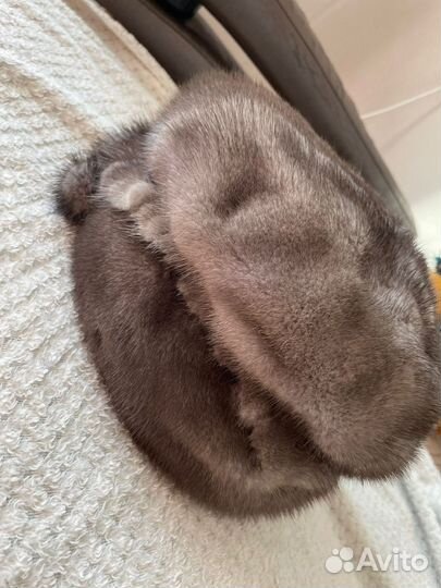 Шапка норковая 58 размер женская