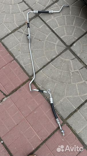 Трубка кондиционера киа рио kia rio 3, solaris