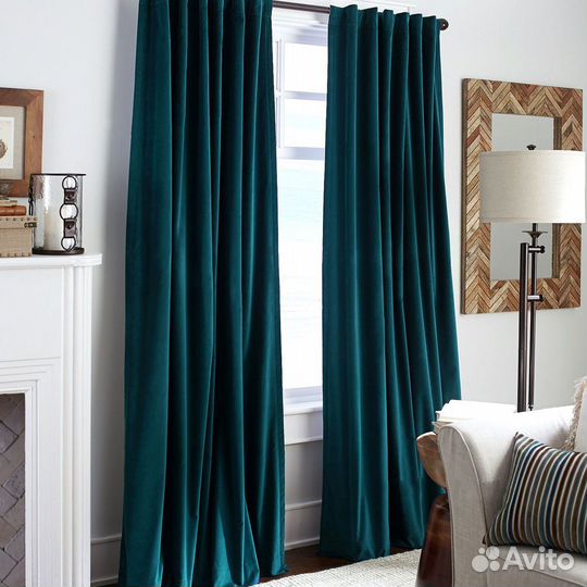 Бархатные шторы