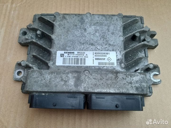 Renault Symbol Блок управления двигателя Мозги