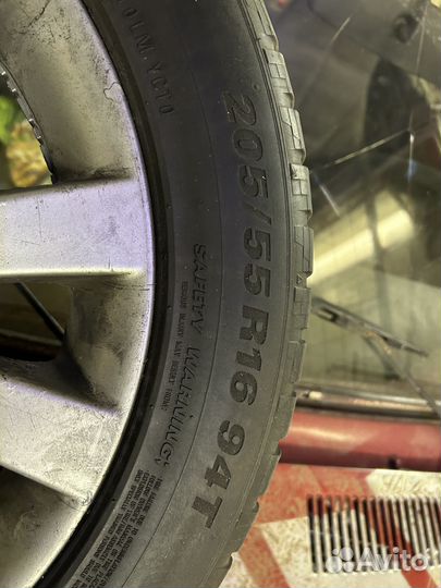 Диски литые с резиной r16 Mazda
