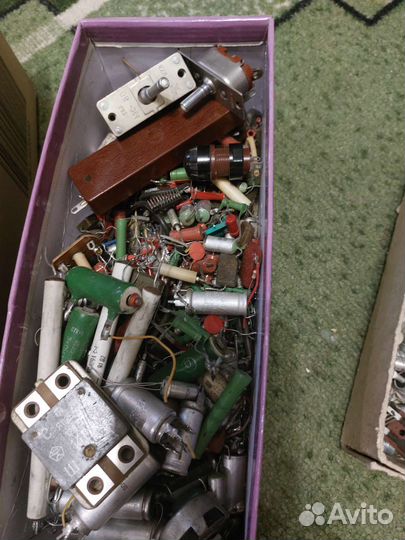 Радиодетали, лампы для телевизора