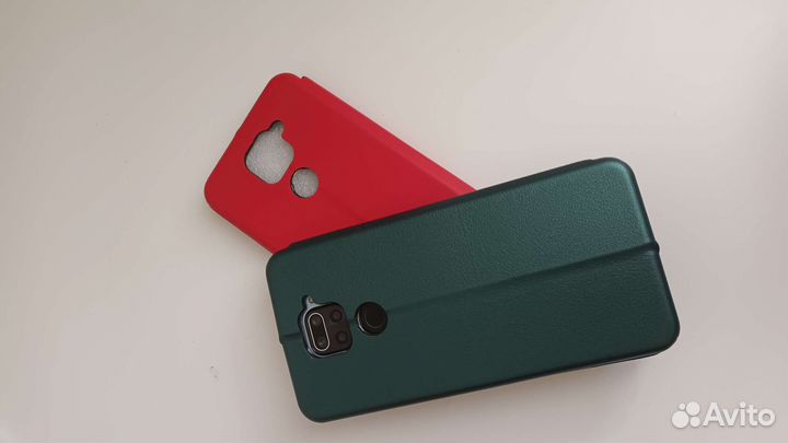 Чехол-книжка на xiaomi redmi note 9