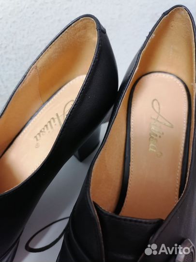 Туфли ботильоны женские новые нат кожа 40р