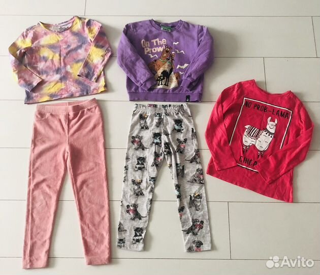 Пакет одежды для девочки 104 110