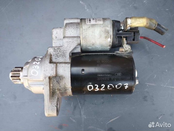 Стартер volkswagen passat b7 2.0 02m911023gx. 20210212. 0001121