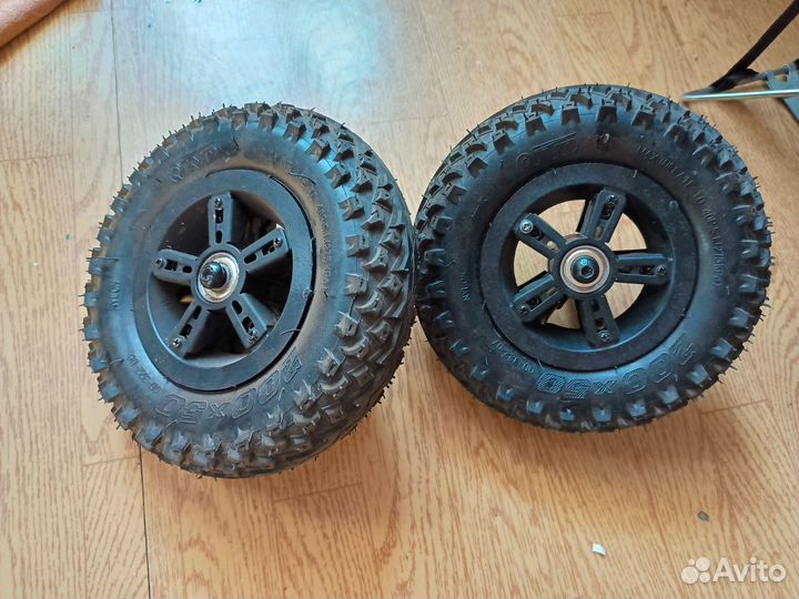 Колеса надувные 200мм для дерт самоката