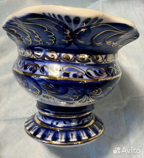 Ваза, Гжель. Авторская