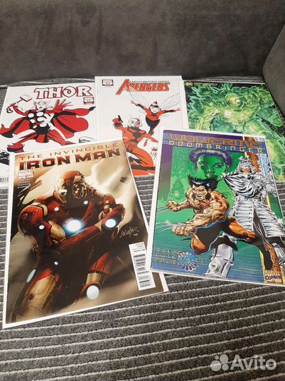 Комиксы марвел, dc