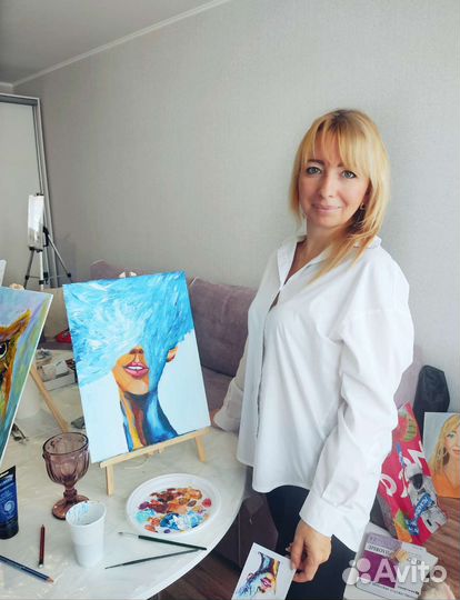 Арт-встреча, мастер-класс рисование живопись