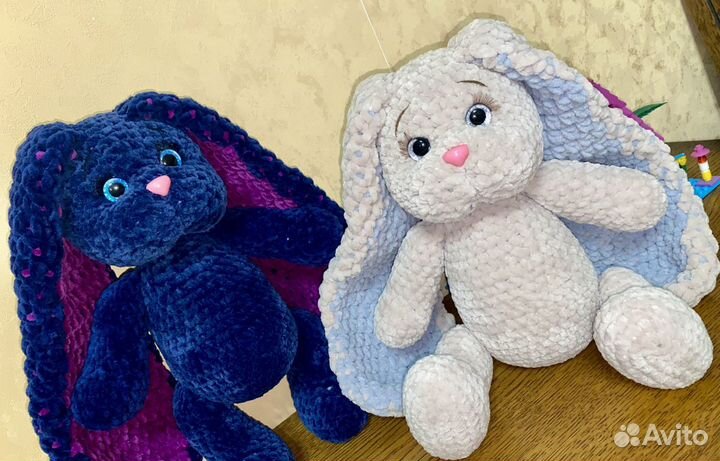 Вязаные игрушки ручной работы