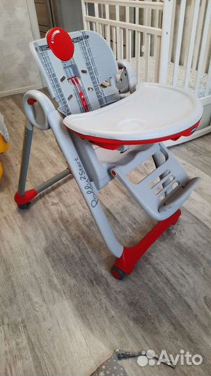 Стульчик для кормления chicco polly 2 star