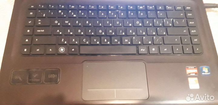 Ноутбук HP dv6-3103er/ati 5650m