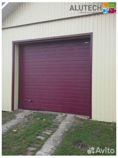Ворота гаражные alutech