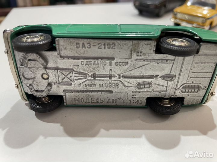 Модели автомобилей ваз 1:43