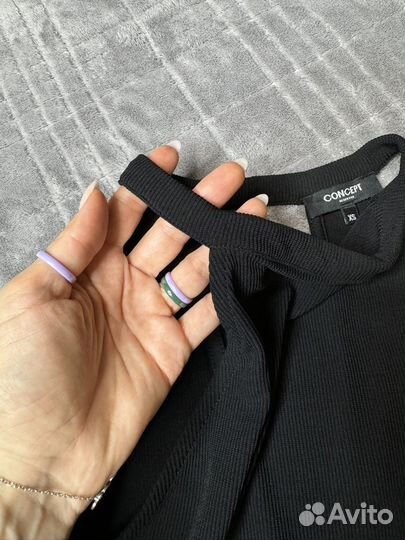 Боди в рубчик concept reserved