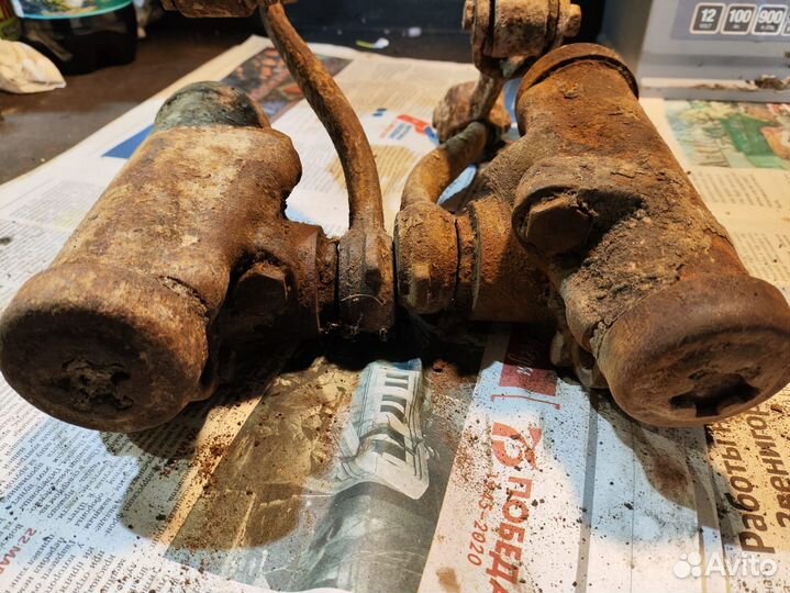 Рычажные аммортизаторы газ 69, газ 704