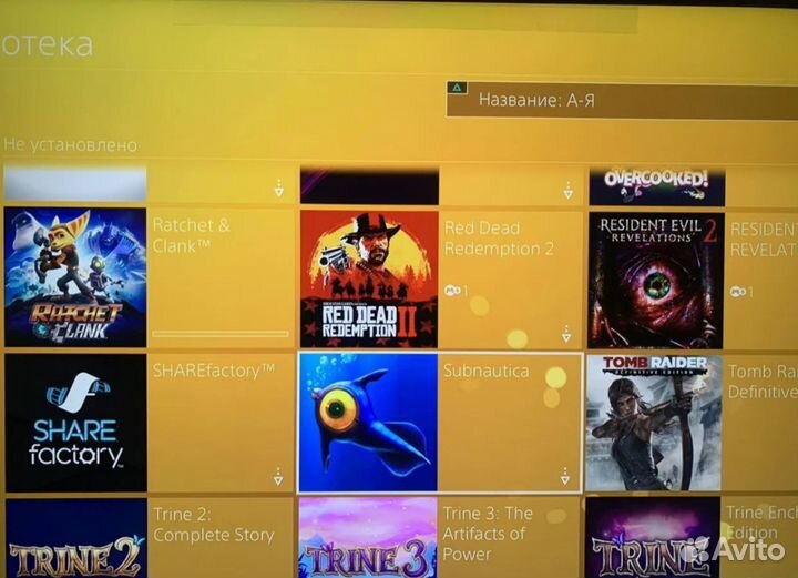 Игровая приставка ps4