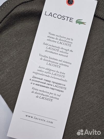 Поло lacoste