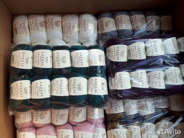 Нитки для вязания Gazzal Rock'n'Roll