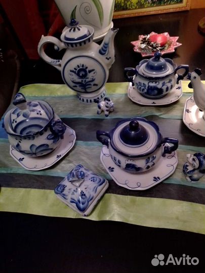Коллекционная гжель эпоха СССР