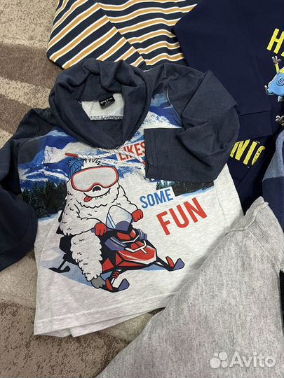 Детская одежда для мальчиков пакетом