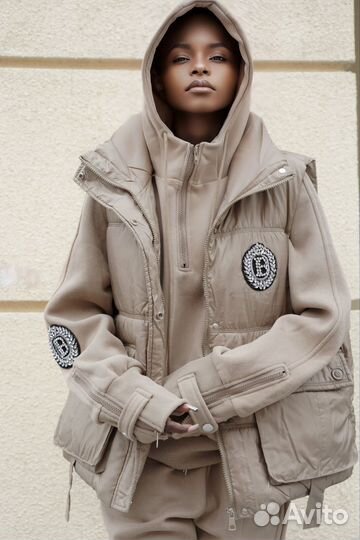 Костюм тройка на флисе Balmain