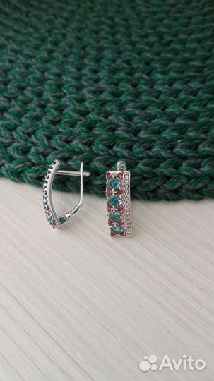 Серебряные серьги
