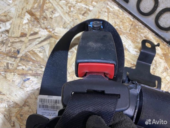 Ремень безопасности задний Bmw X5 E70 3.0 2011