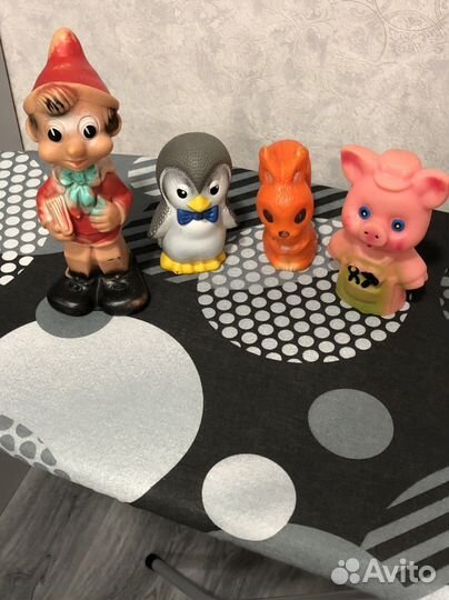 Резиновые игрушки СССР