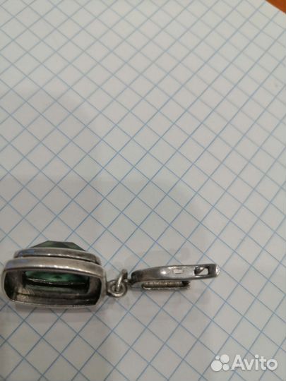 Серьги серебро