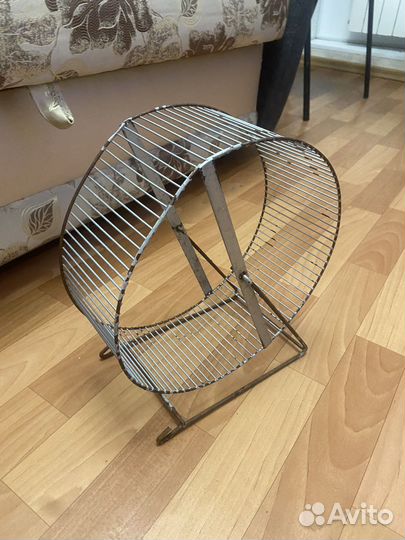 Колесо металлическое для грызунов