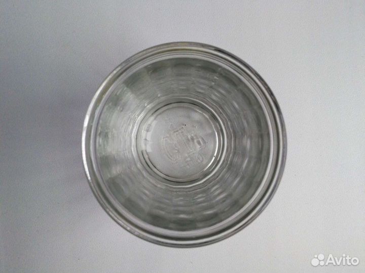 Стакан стекло 1920 г, клеймо С. Т. Ь, 0.1л