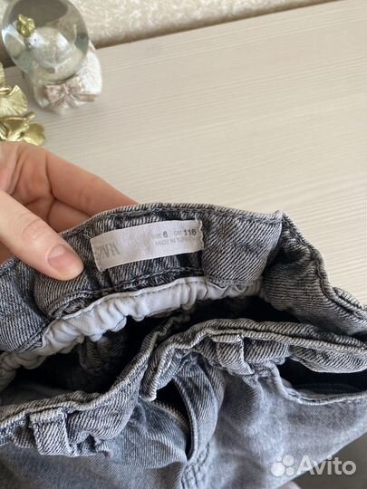 Юбка джинсовая zara