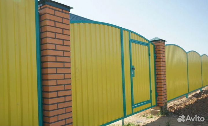 Ворота откатные с подушкой