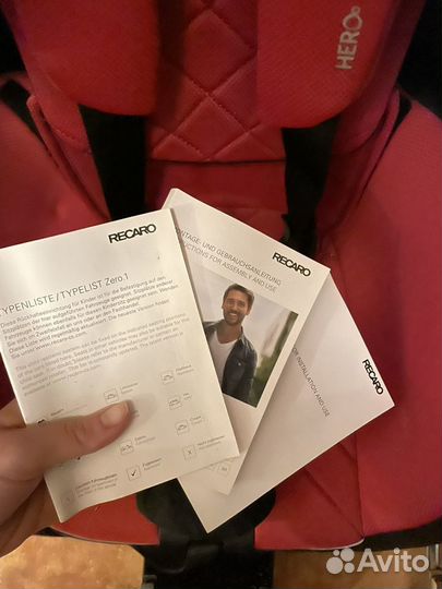 Детское автокресло recaro zero 1