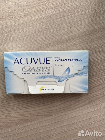 Линзы контактные acuvue oasys двухнедельные