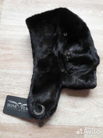 Шапка норковая новая