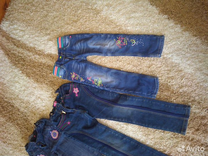 Джинсы для девочки